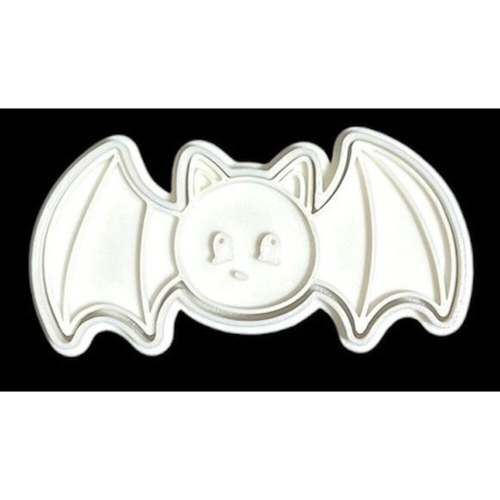 3D Printed Cookie Cutter - 3.5" Bat - #1065